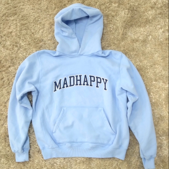 Madhappy Campus Fleece Hoodie Madhappy Pink Sweatshirt Madhappy